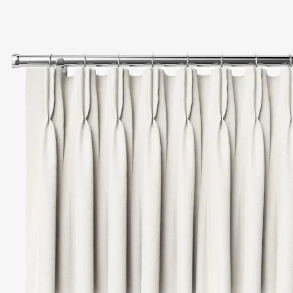 Linen Alabastrer Pinch Pleat Curtains - Image 3
