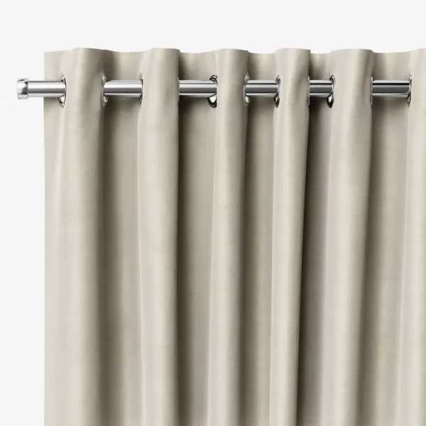 Cambridge Velvet Blackout Eyelet Curtains - Image 2
