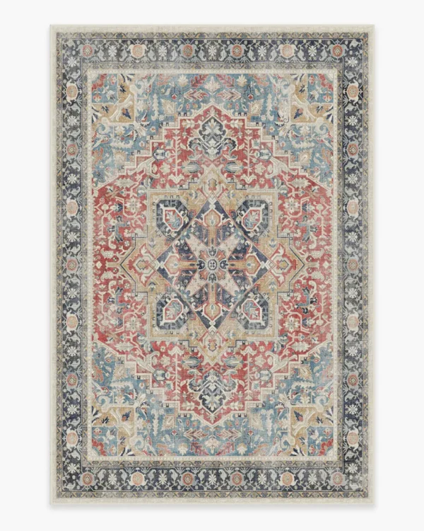 Kamran Cayenne Red Persian Rug - Image 2