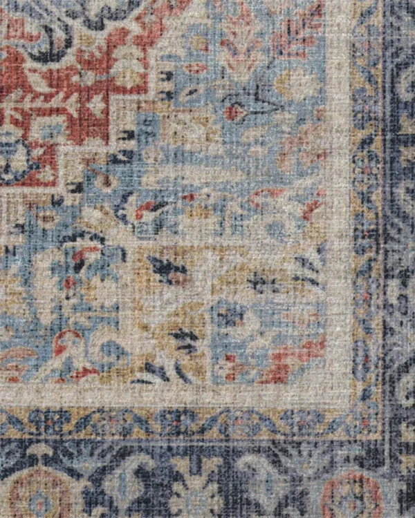 Kamran Cayenne Red Persian Rug - Image 8