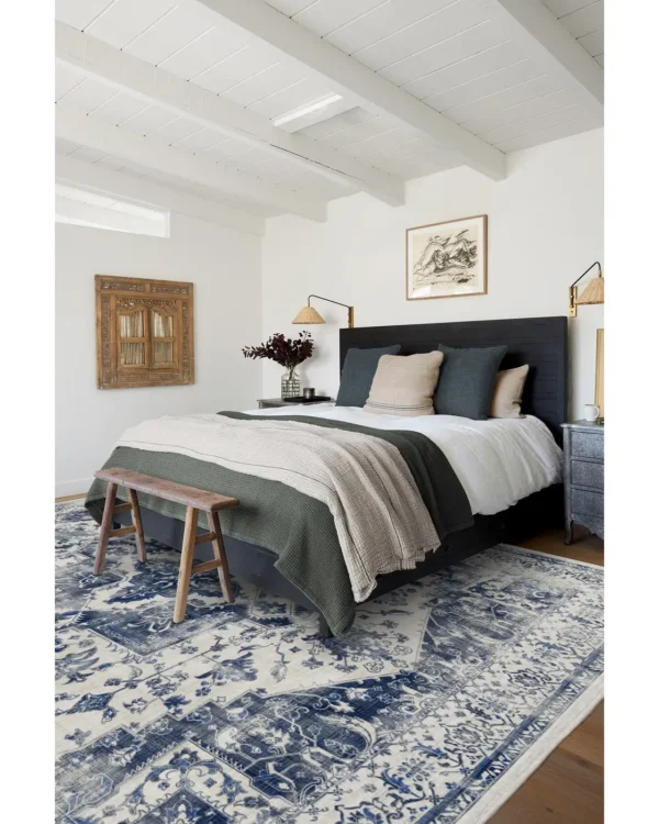 Kira Delft Blue Persian Rug