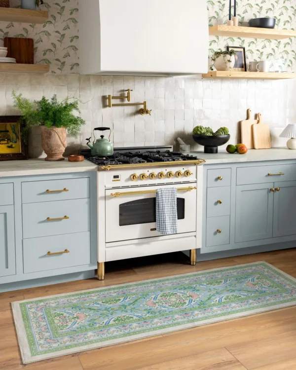 Skye Blue Multicolour Persian Rug - Image 5