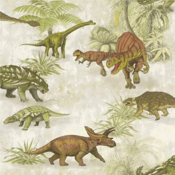 Rasch Dino Dinosaur Wallpaper Jurassic Kids - Image 2