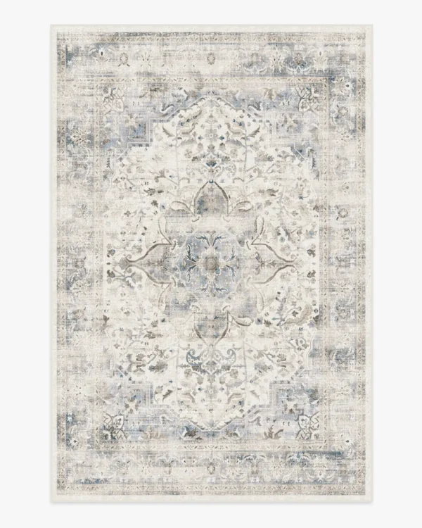 Sarrah Blue Quartz Persian Rug - Image 9