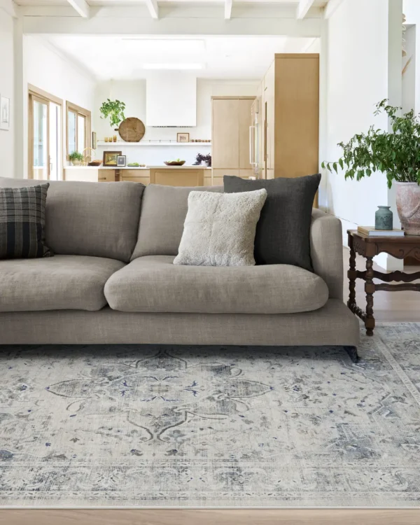 Sarrah Blue Quartz Persian Rug - Image 5