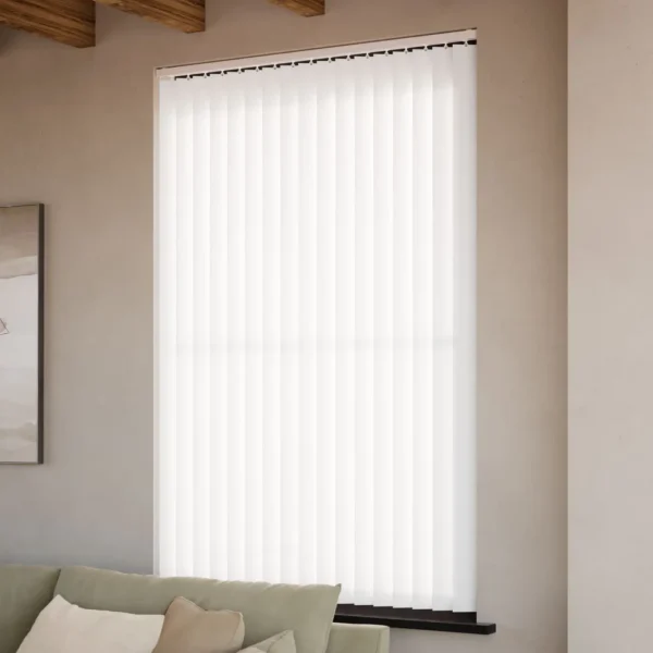 Toledo Crisp White Vertical Blind - Image 4