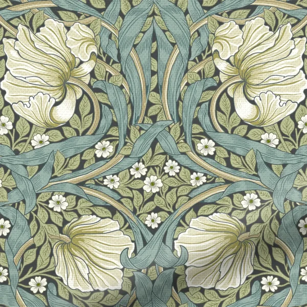 William Morris Pinch Pleat Curtains - Image 2