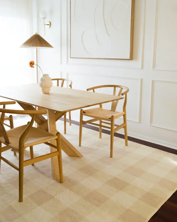 Zira Neutral Dinning Room Carpet - Image 5