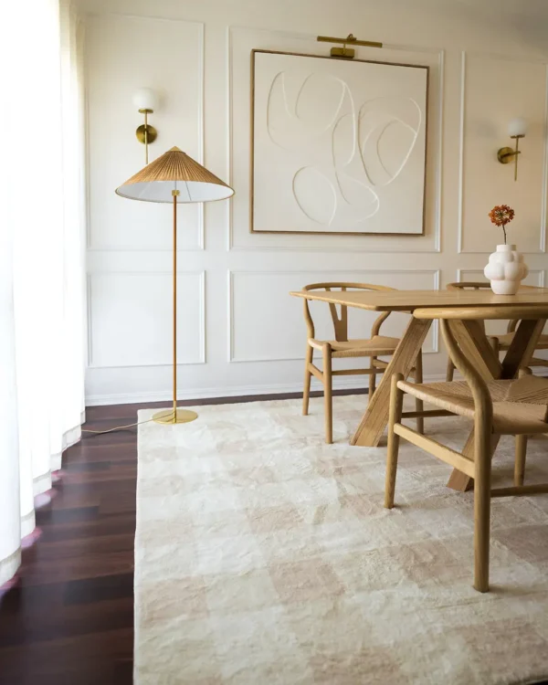 Zira Neutral Dinning Room Carpet