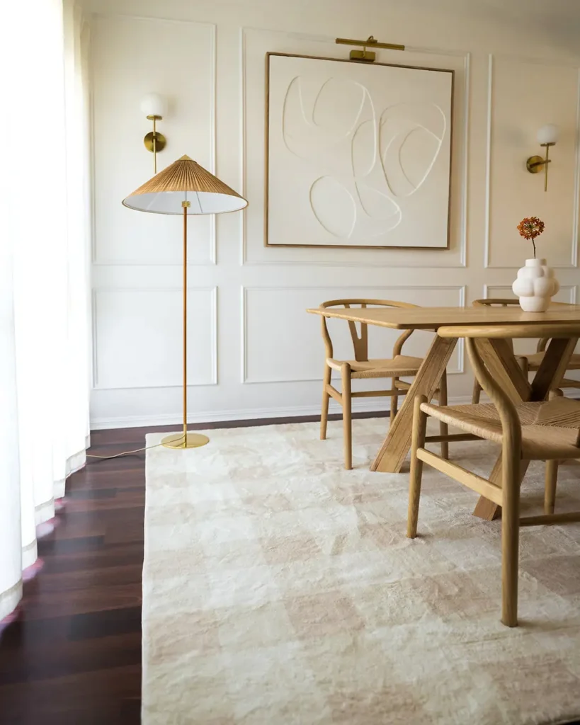 Zira Neutral Dining Room Carpet