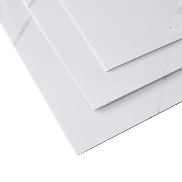 PVC Decorative Wall Panels for Kitchen & Bathroom Waterproof Marble Effect Wall - Image 5