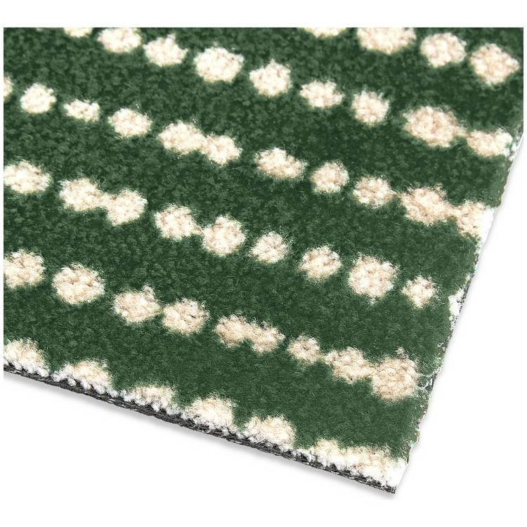 Dot Stripe Green Runner & Mat Set - Image 2