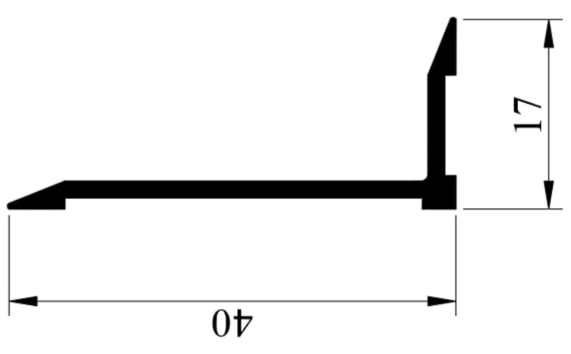 Aluminium Skirtings Board SP-4 - Image 2