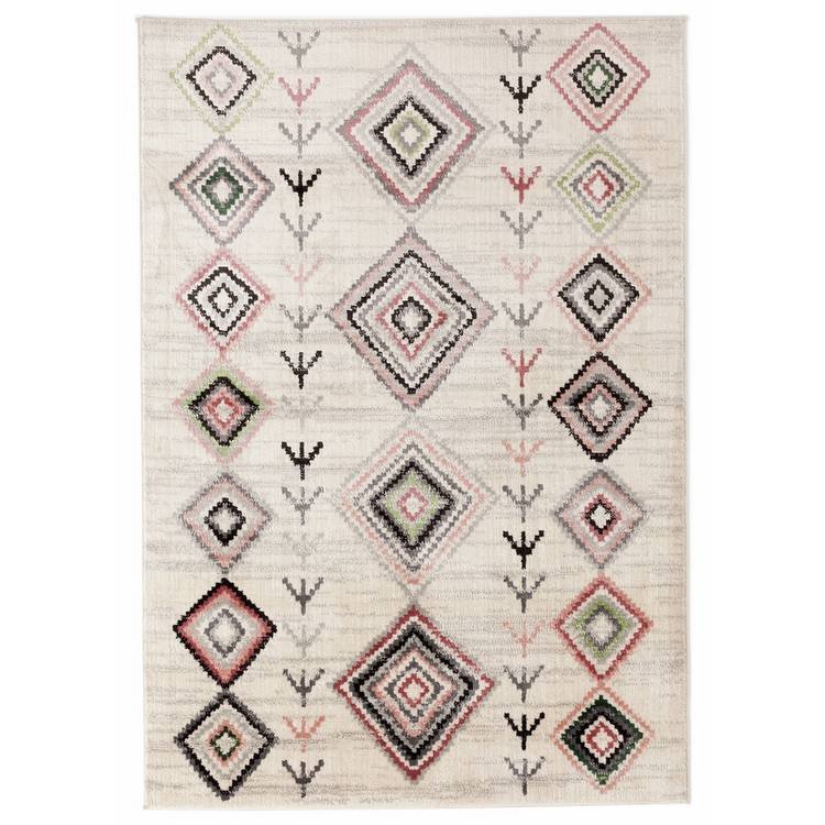 Blush Pink Cut Pile Rug - Image 5
