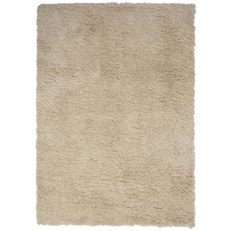 Cosy Ivory Shaggy Rug - 150x80cm - Image 5