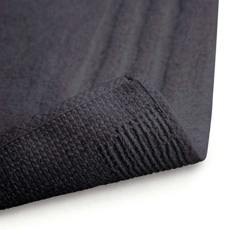 Cotton Deep Pile Tufted Bath Mat - Slate - Image 2