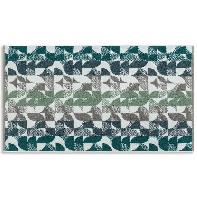 Geometric Bath Mat - Blue & Green - Image 4