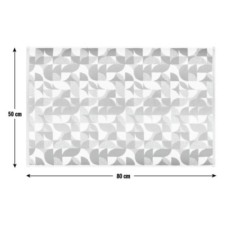 Geometric Bath Mat - Blue & Green - Image 3