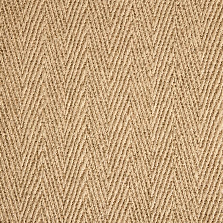 Herringbone Neutral Border Jute Rug - Image 4