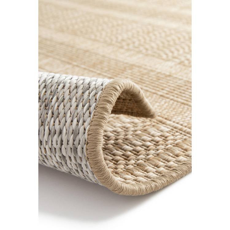 Jute Look Outdoor Rug Natural - Image 4