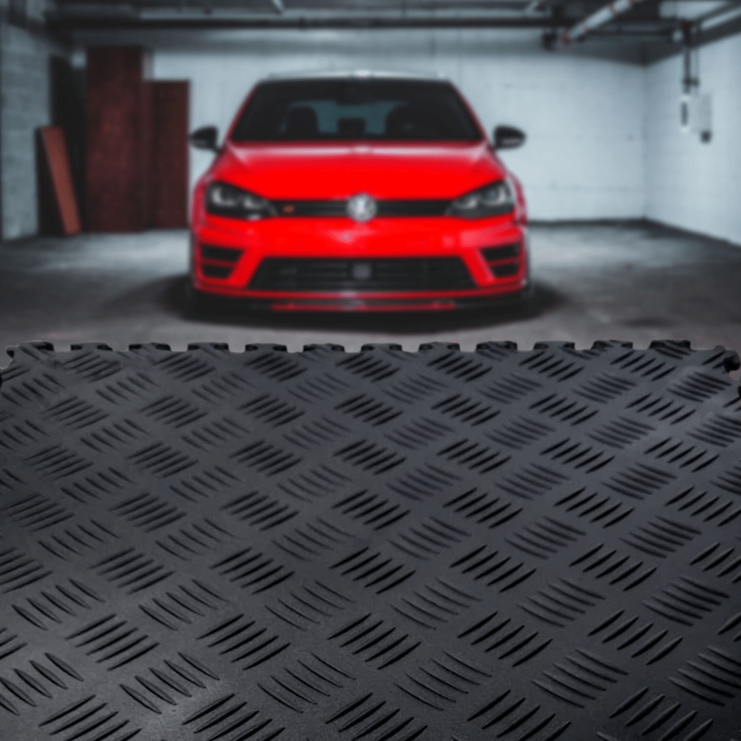 Large Double Garage Flooring