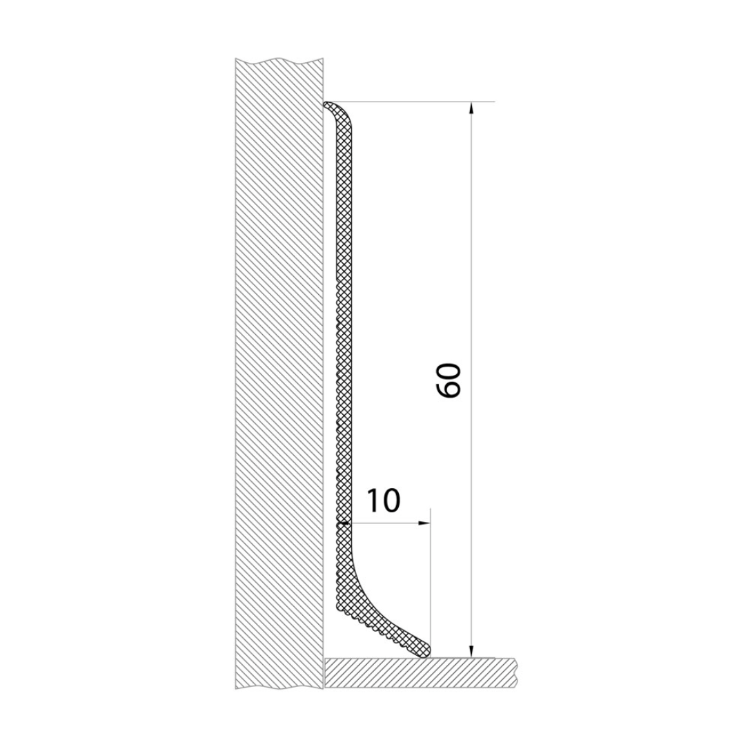Aluminium Skirtings Board SP-1 - Image 2