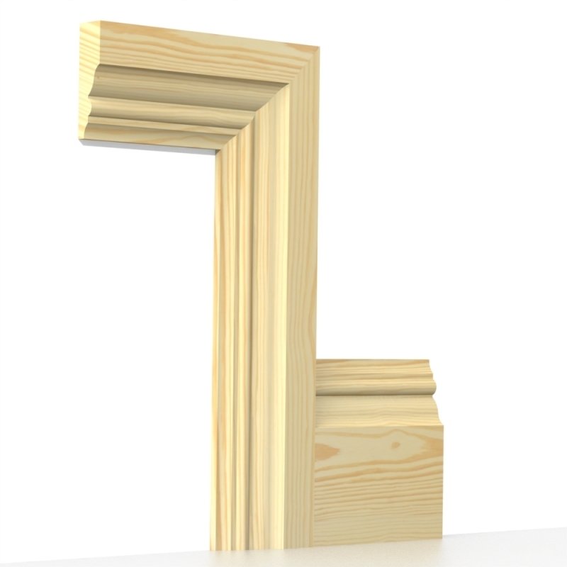Pine Knightsbridge Architrave Wooden Skirtings - Image 3
