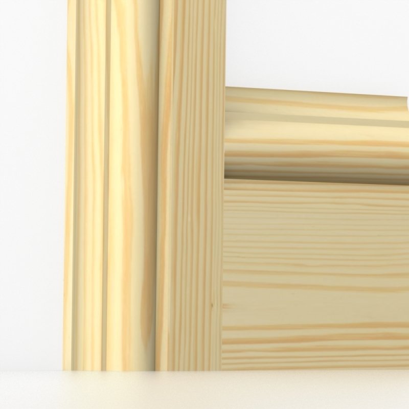 Pine Winchester Architrave Wooden Skirtings - Image 2