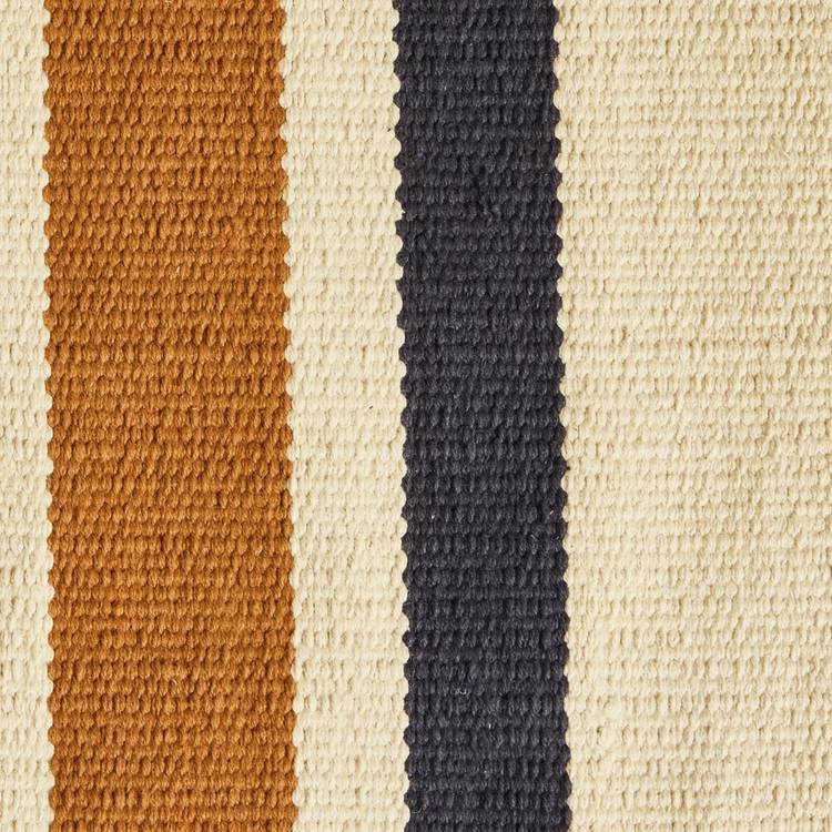 tripe Charcoal Flatweave Runner - Image 4