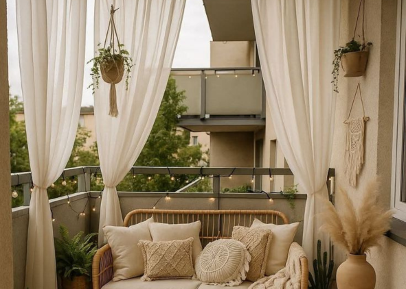 Balcony Curtains Dubai