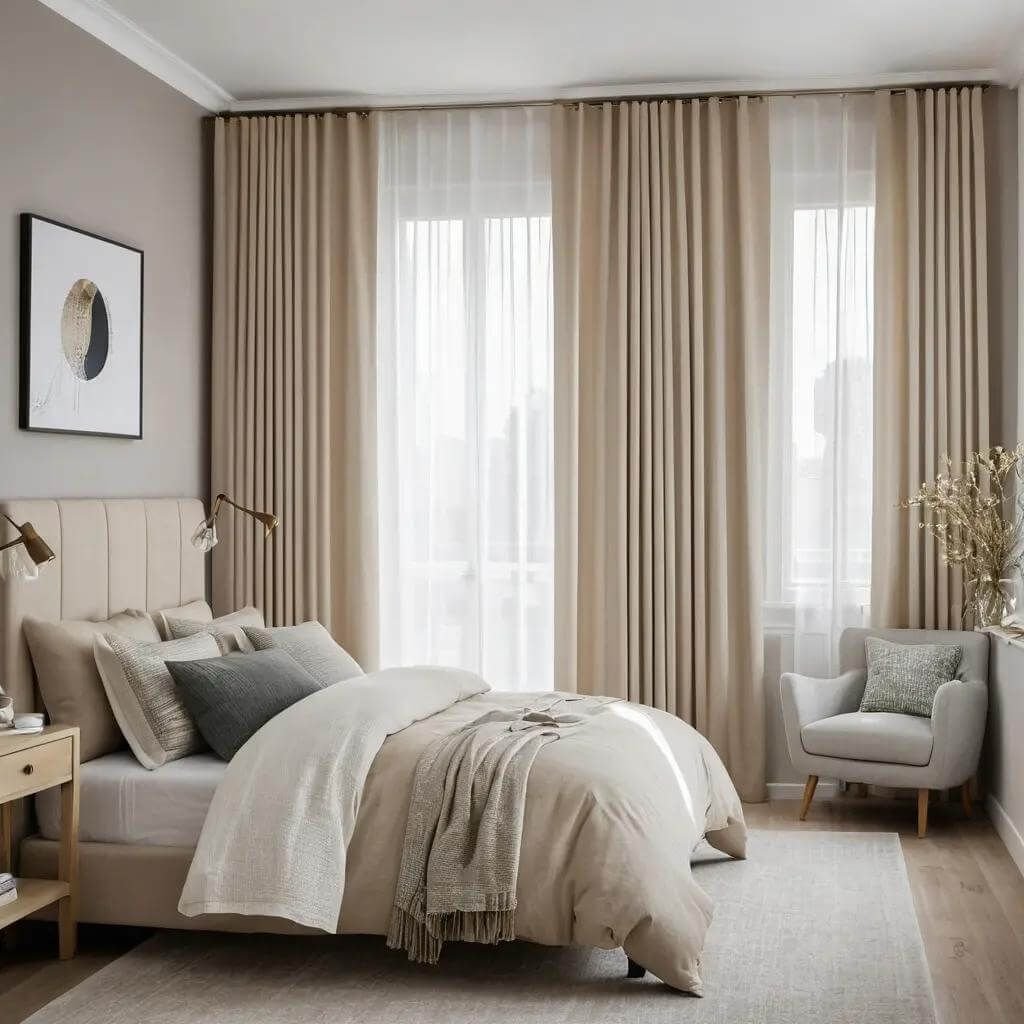 Bedroom Curtains Dubai