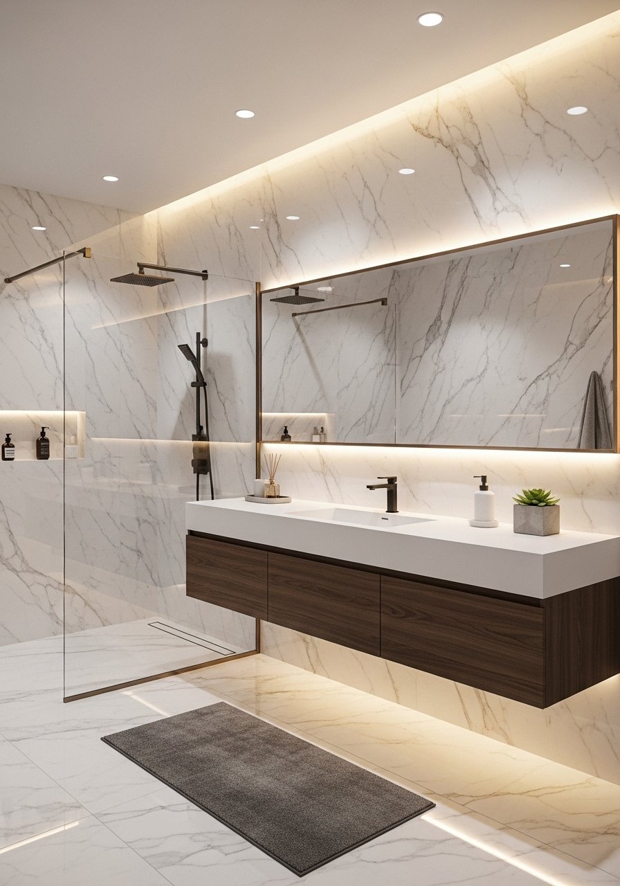 Luxury Bathroom Interior Design Dubai | Modern & Functional